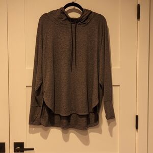 Athleta Uptempo Hoodie Sweatshirt Light Brown Size 2X